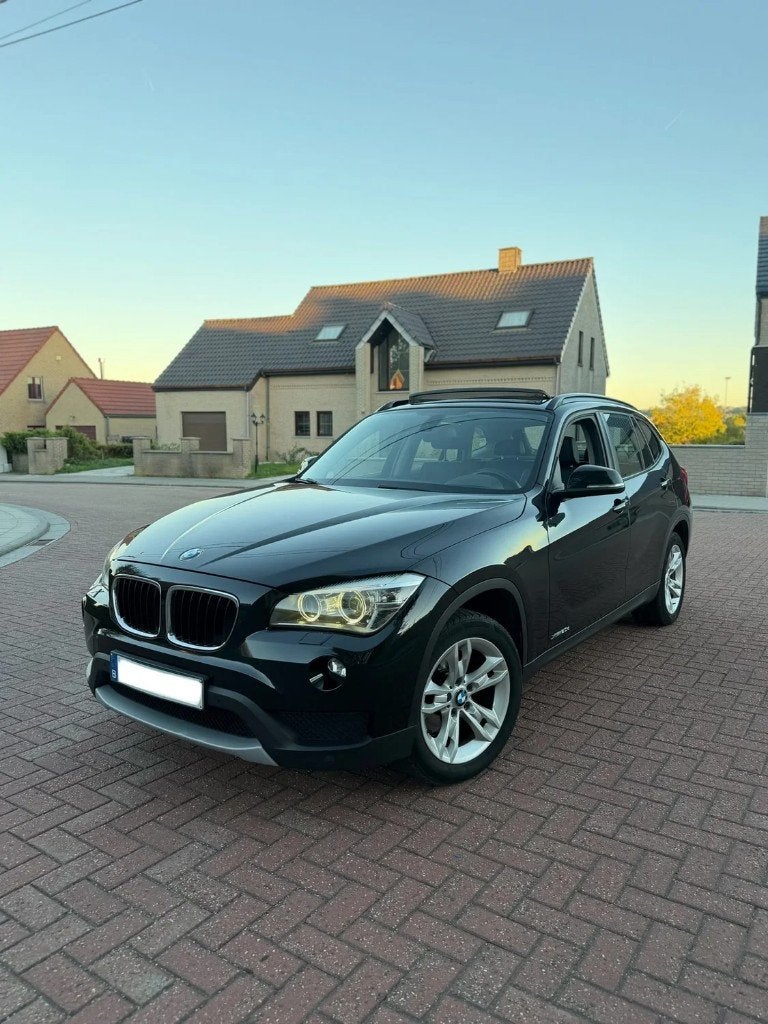 BMW X1 xDrive20d, Euro 5, Zwart, Bedrijf, Diesel