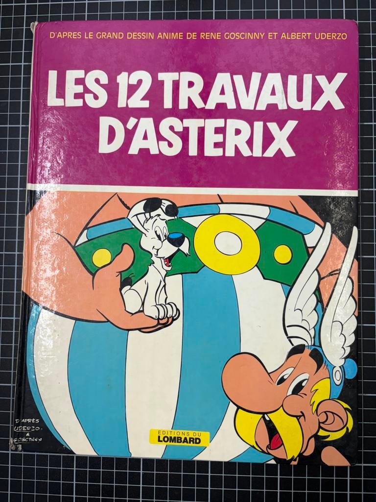 BD Astérix - Les 12 Travaux (1976) - É.O Lombard, Une BD, Enlèvement, Utilisé
