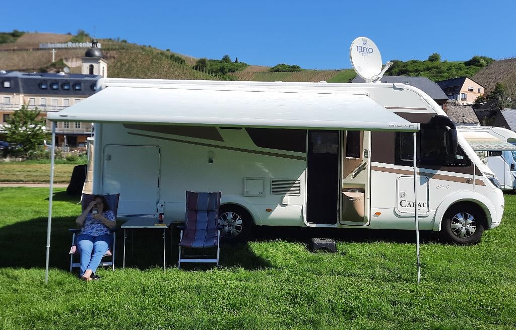 CAMPING-CAR MC LOUIS CARAT 873G intégré, Jusqu'à 4, Toilette à cassette, Fiat, Intégral