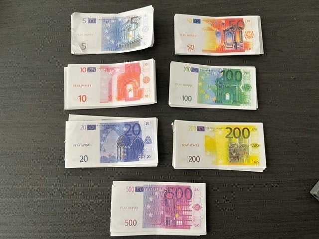 Speelgoedgeld, Kinderen en Baby's, Speelgoed | Overig, Ophalen of Verzenden, Gebruikt, Jongen of Meisje