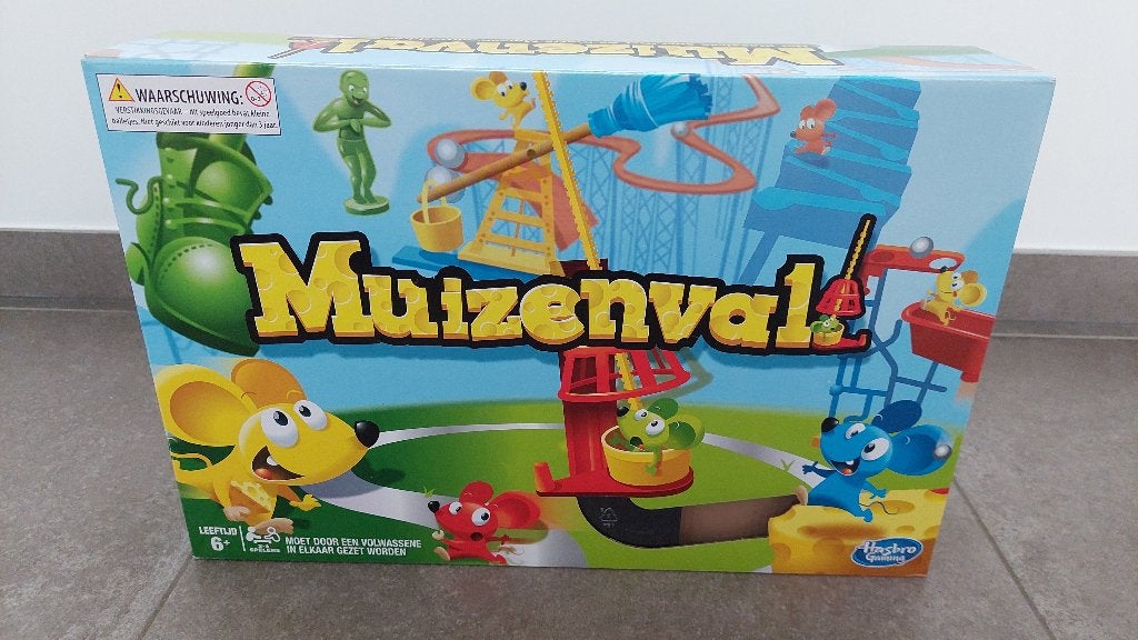 Gezelschapsspel Muizenval, Hobby en Vrije tijd, Gezelschapsspellen | Bordspellen, Drie of vier spelers, Ophalen, Gebruikt, HASBRO