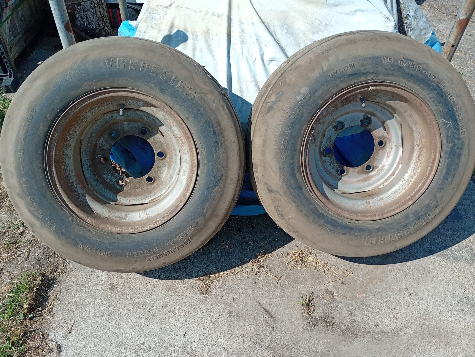Banden met velg, Ophalen