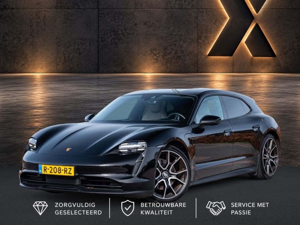 Porsche Taycan Sport Turismo 79 kWh | 21 inch Exclusive LM |, Autos, Achat, 433 km, Entreprise, Noir