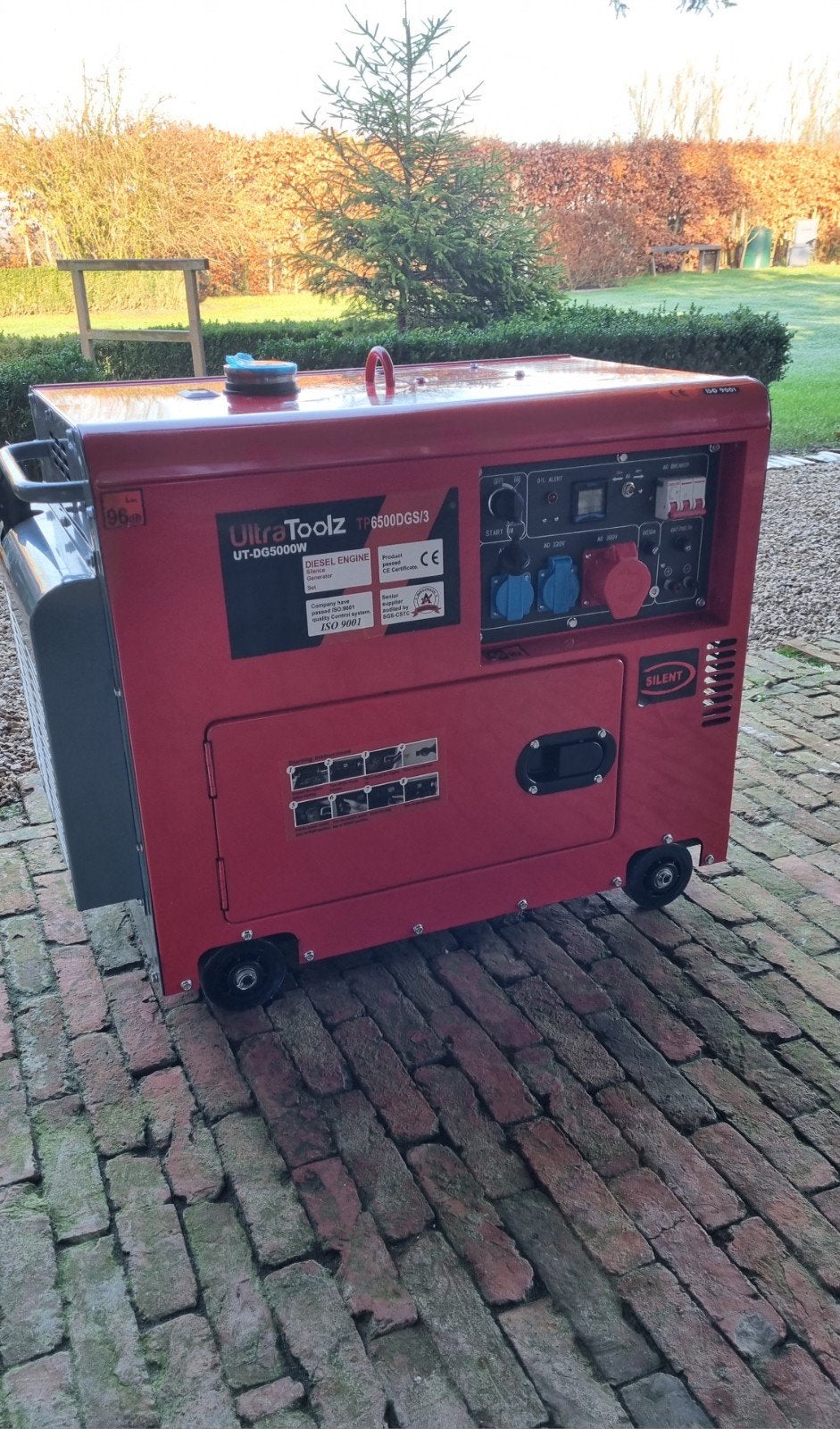 Noodstroom generator 5Kw 3-fase en mono fase., Ophalen, Nieuw