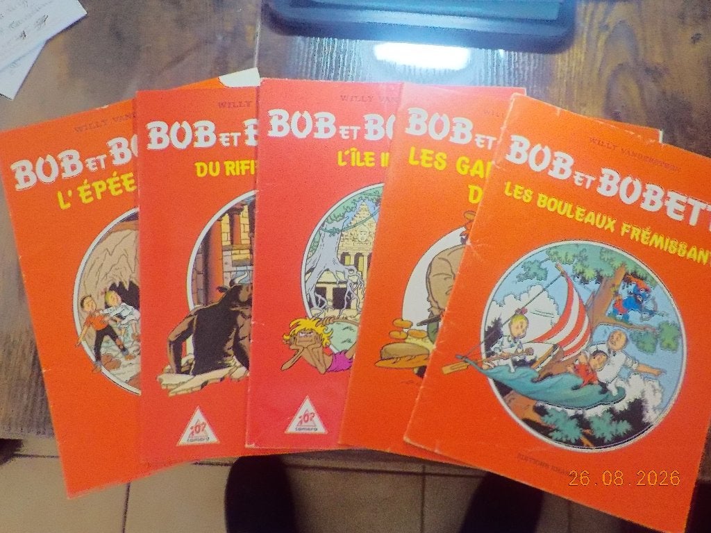 bd  Bob et Bobette, Plusieurs BD, Enlèvement ou Envoi, Utilisé, Willy Vandersteen