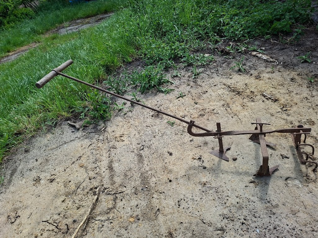 Cultivator - schoffel - tuingereedschap - antiek, Ophalen
