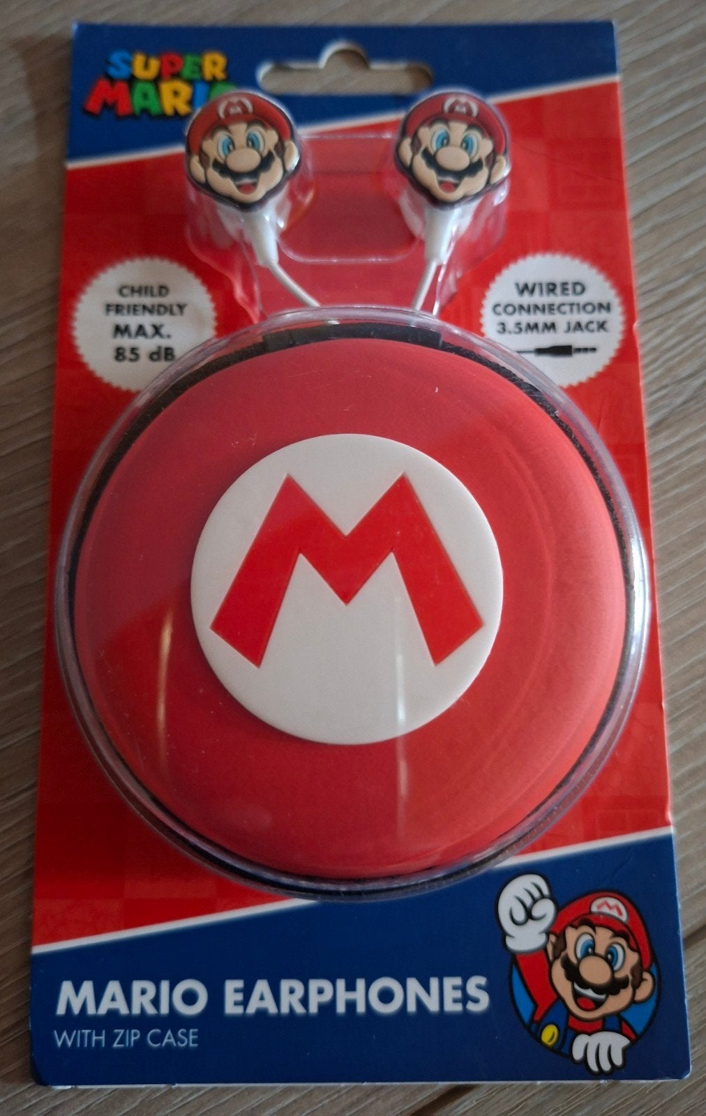 NIEUW mario earphones, Enlèvement, Neuf, Rouge