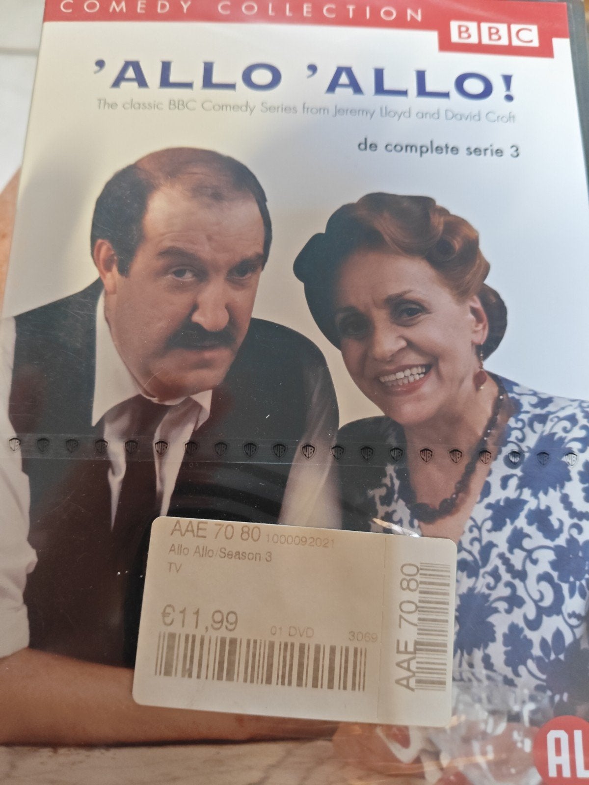 'ALLO 'ALLO! de complete serie 3, Cd's en Dvd's, Ophalen, Engels, Alle leeftijden, Nederlands