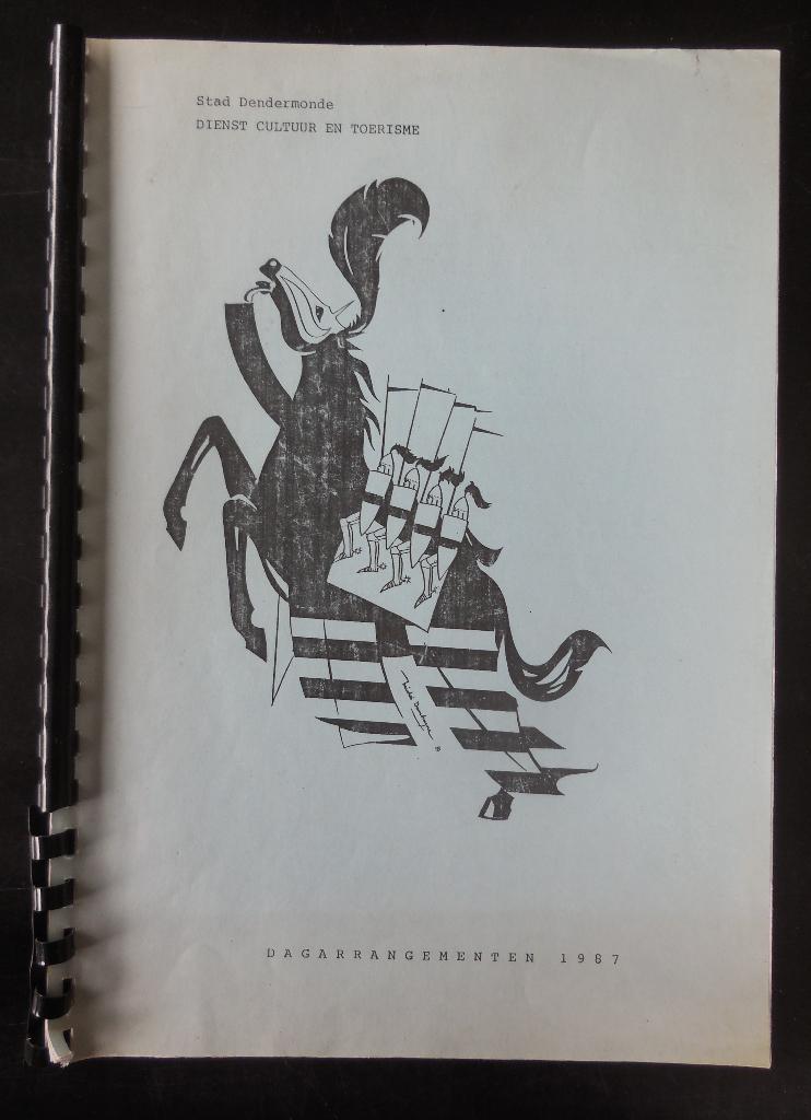 Dendermonde - Dagarrangementen 1987, Ophalen of Verzenden, Gelezen