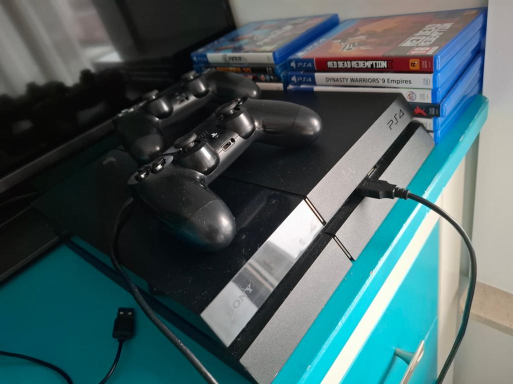 Ps4 met 5 spellen, Enlèvement