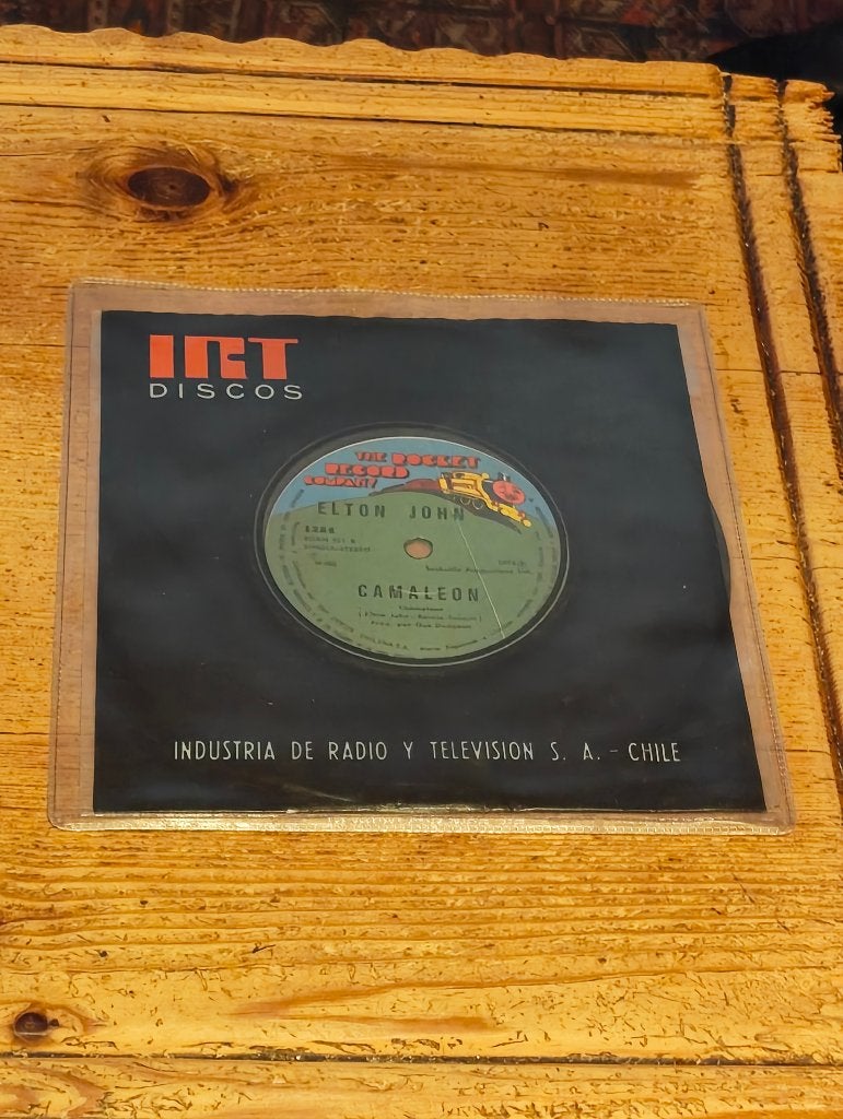 3 Singles van Elton John, Enlèvement ou Envoi, 7 inch, Utilisé, Rock et Metal