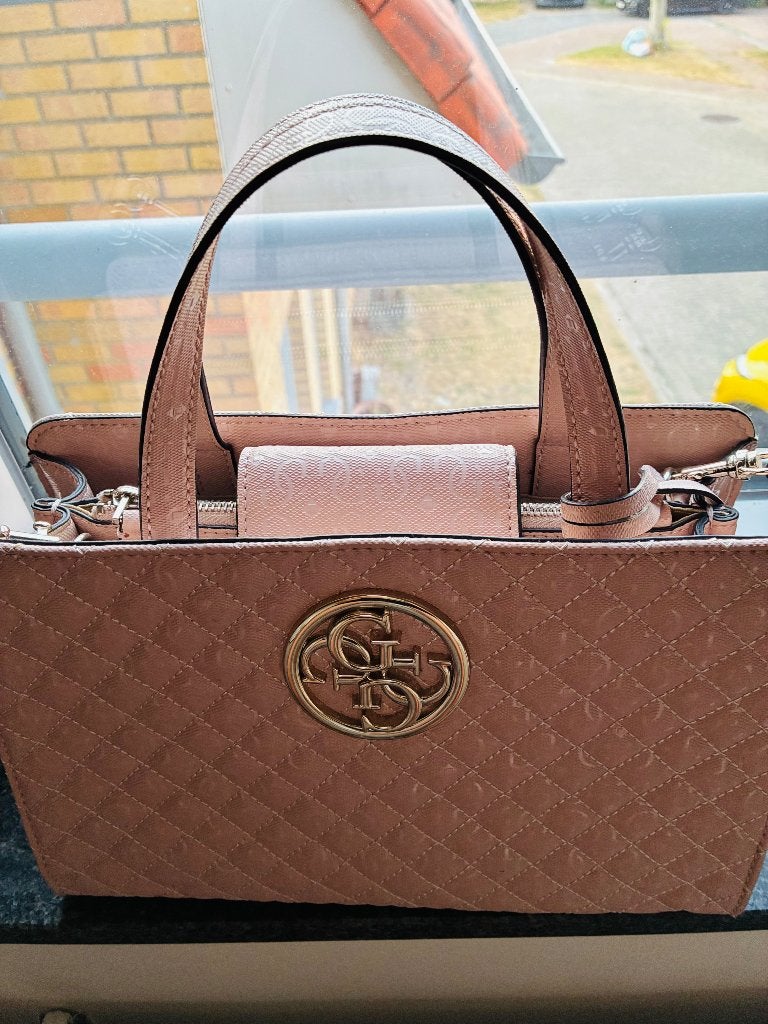 Handtas Guess, Ophalen, Zo goed als nieuw, Roze, Handtas