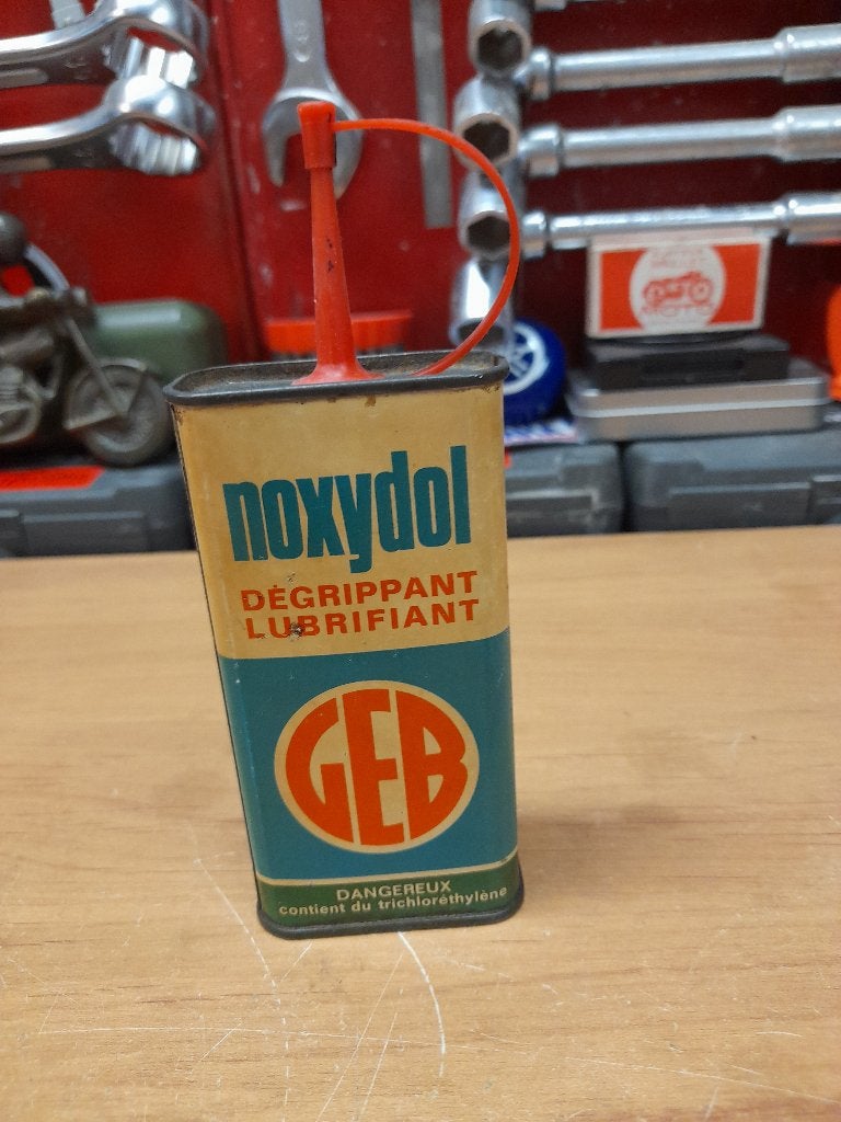 ancienne burette huile vide geb noxydol, Envoi, Utilisé, Autres types