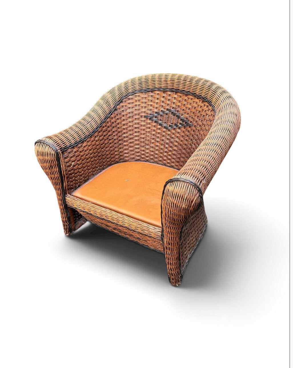 Fauteuil/siège baquet en rotin, Enlèvement ou Envoi, Comme neuf
