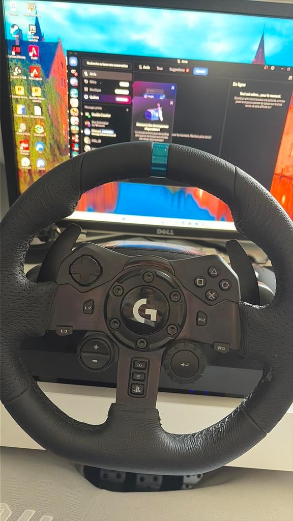 Logitech g923 SE PC/PS5/PS4, Ophalen, Zo goed als nieuw, Stuur of Pedalen, PlayStation 4