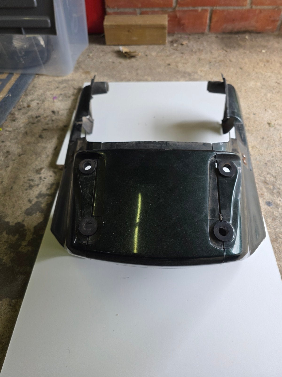 Pan European ST1100  kap achter zetel, Ophalen