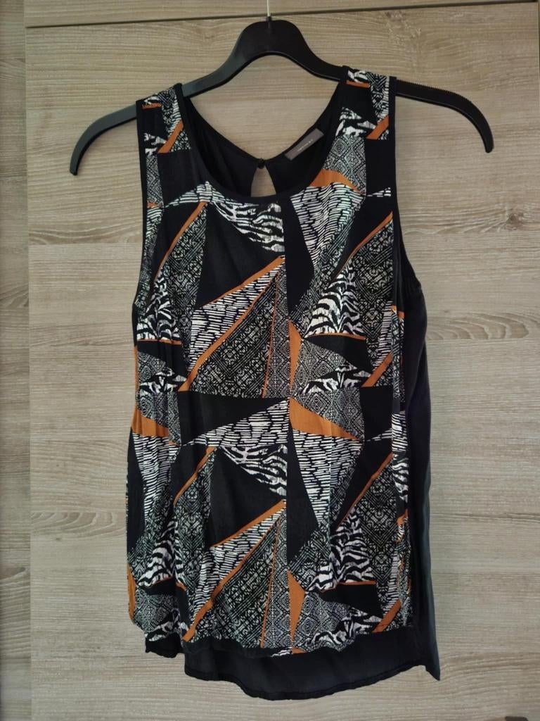 Top blouse Yessica C&A taille M, Ophalen of Verzenden, Gedragen, Maat 38/40 (M), Zwart