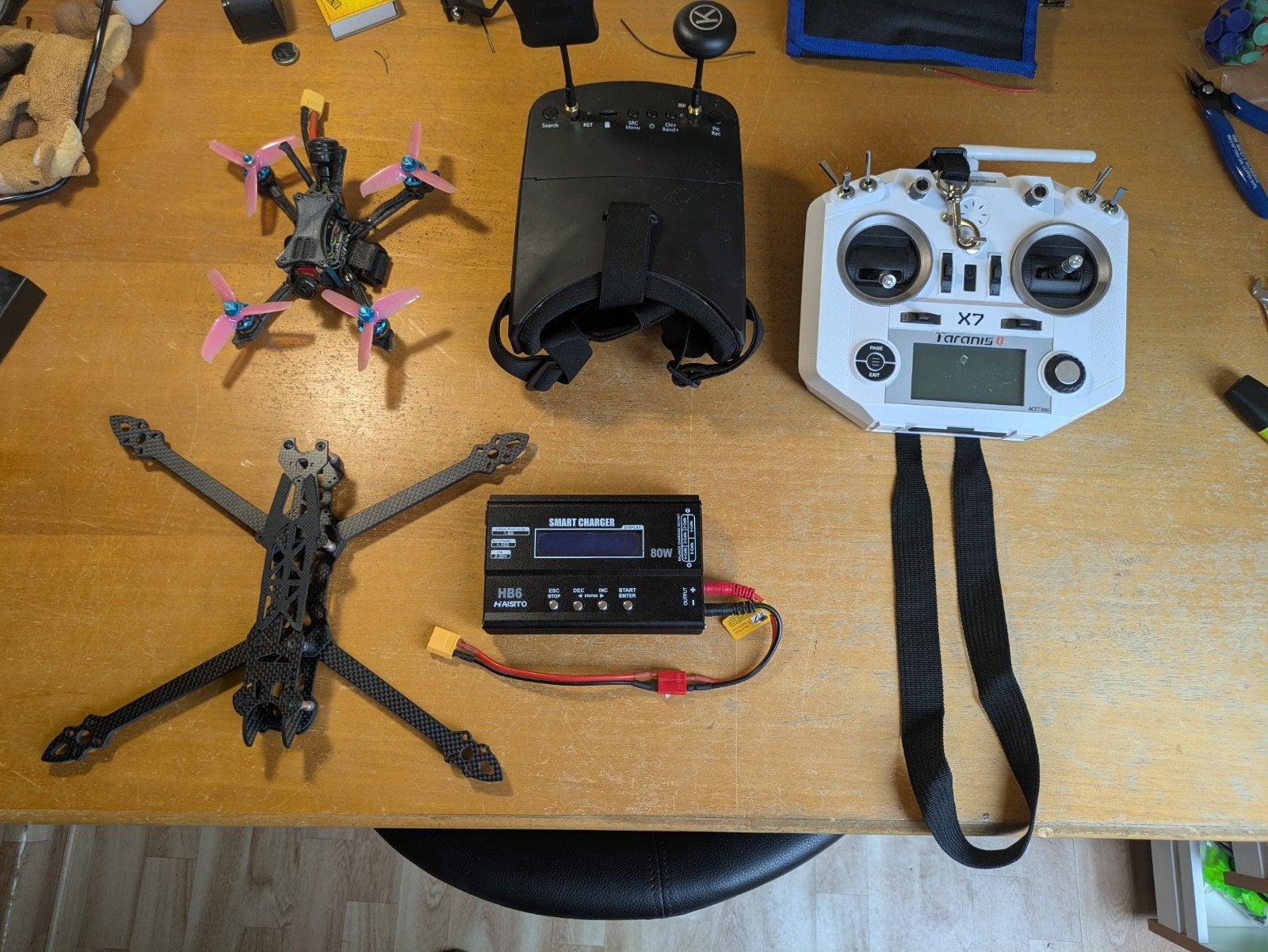 Équipement complet drone fpv, Drone avec caméra, Moins de 15 minutes, Vue à la première personne (FPV), Enlèvement ou Envoi