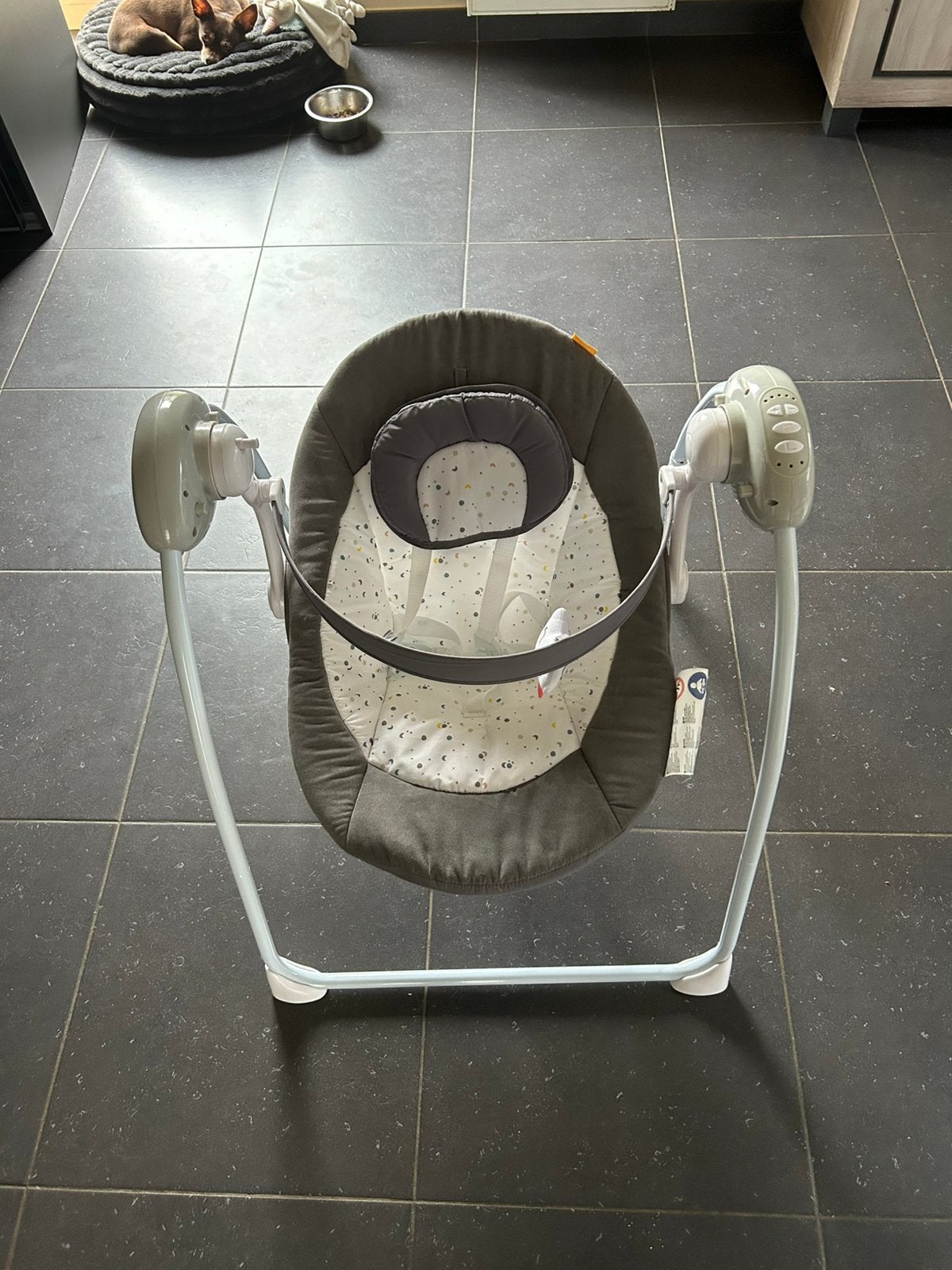 Wipstoeltje in zeer goede staat badabulle, Kinderen en Baby's, Wipstoel, Met gordel(s) of riempje(s), Zo goed als nieuw, Ophalen