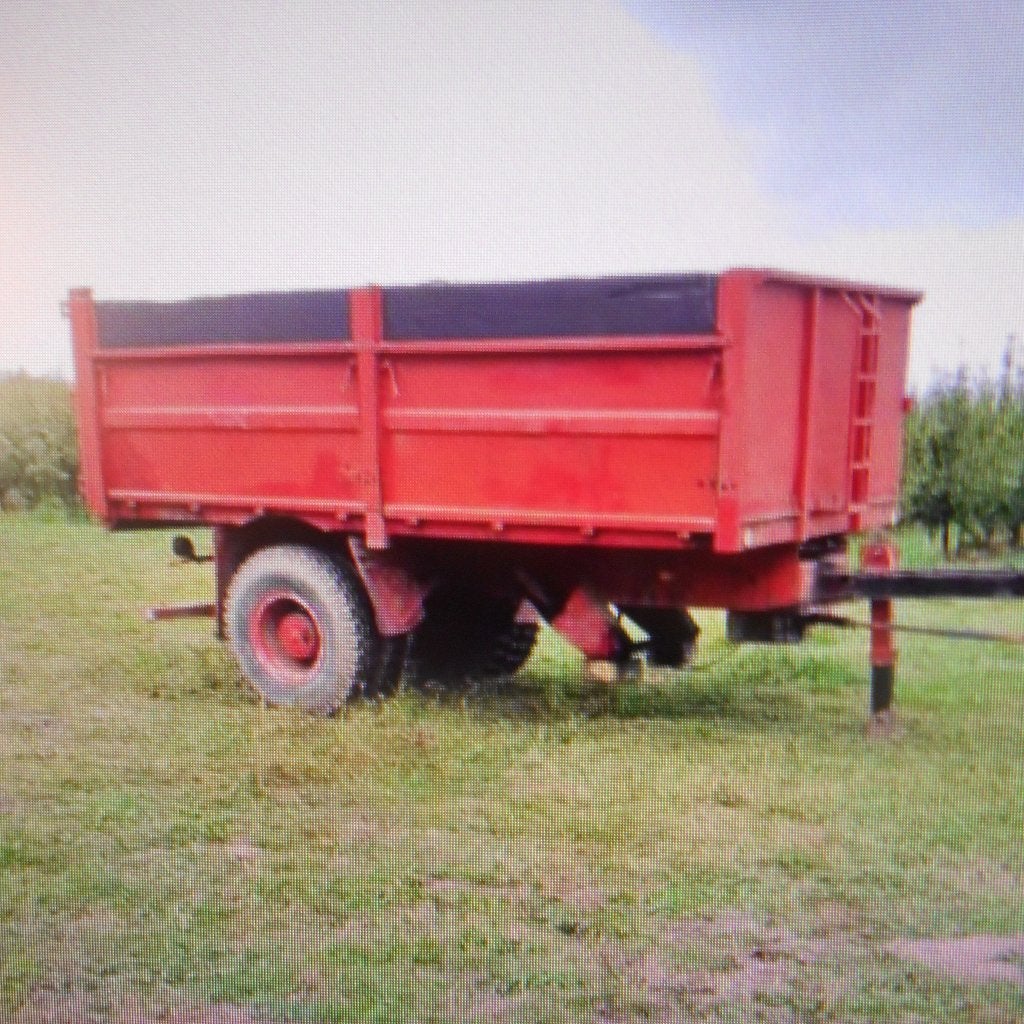 KIPPER 9 TON KIPT OP CARDAN MET GOEDE BANDEN FRANS DEUR, Ophalen of Verzenden, Gebruikt