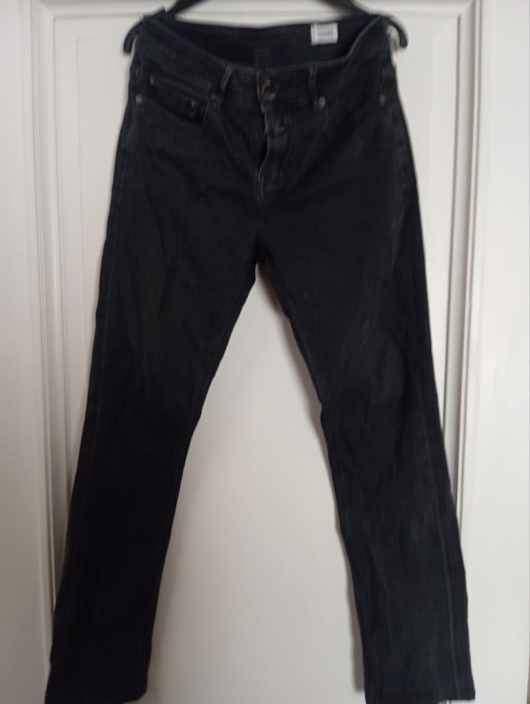 CLOSED black jeans straight leg, size: 44, Kleding | Dames, Ophalen of Verzenden