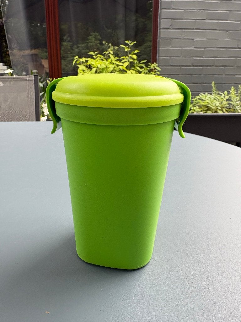 Tasse Curver Lunch & Go 600 ml, Neuf, 600 ml, Anti-fuite, Vert