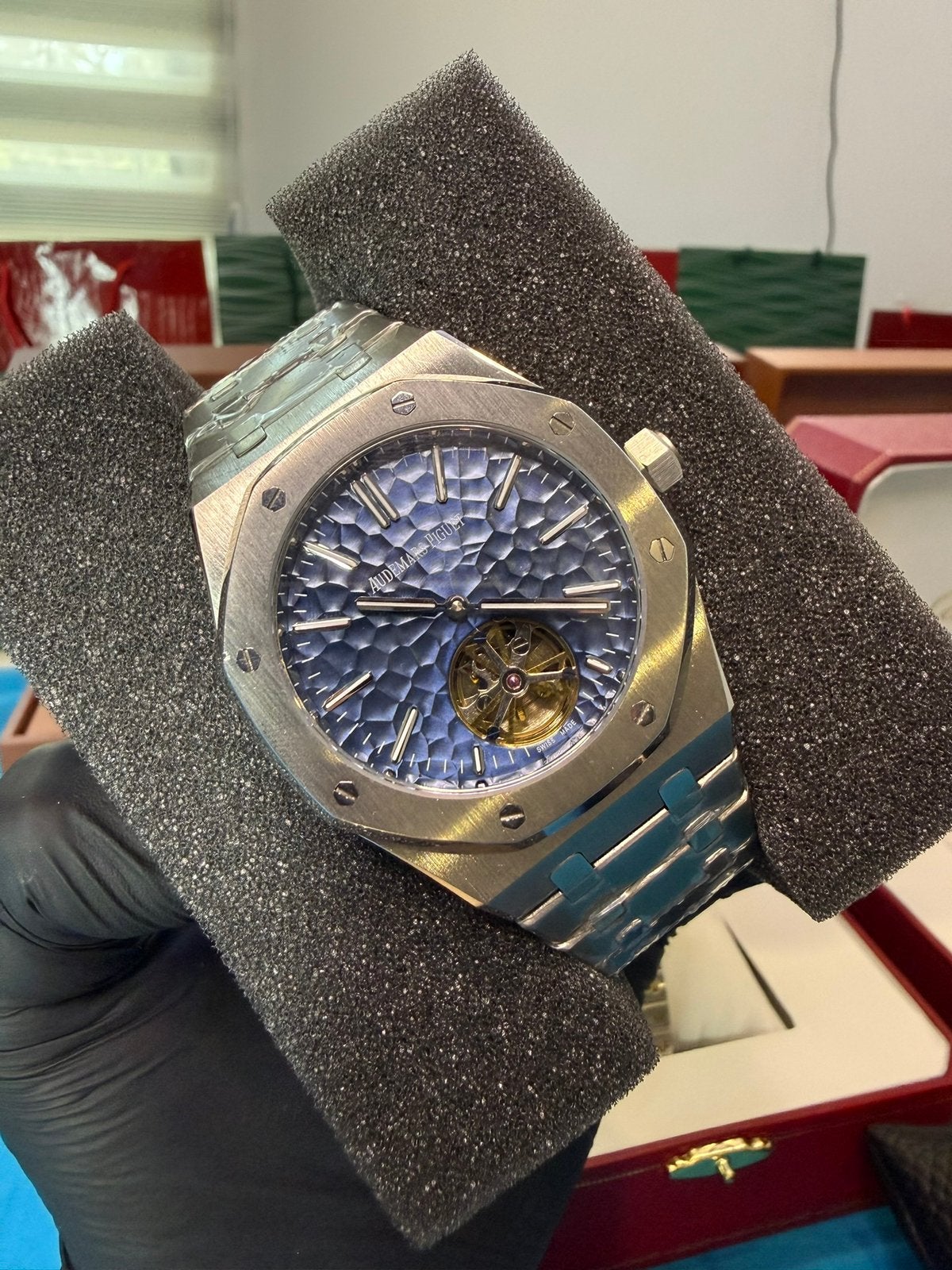 Audemars Piguet Royal Oak, Enlèvement ou Envoi, Neuf, Montre-bracelet, Autres marques