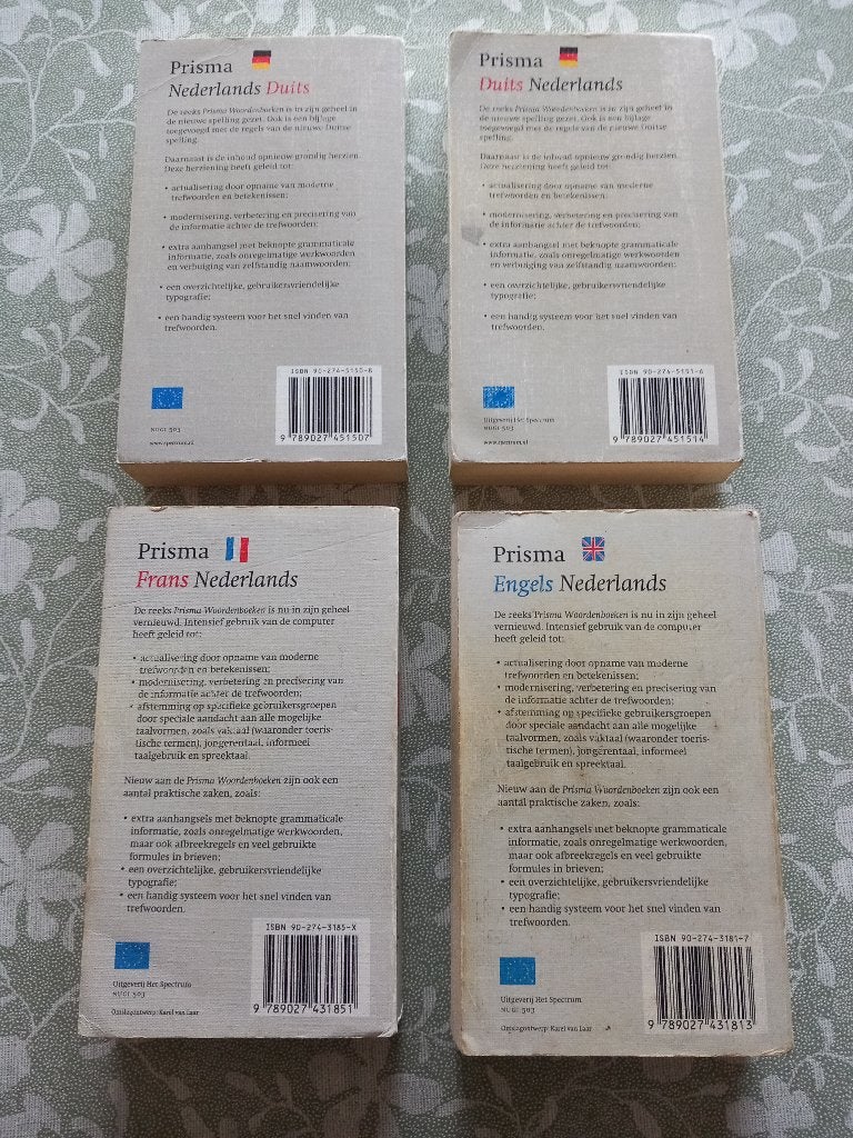 Prisma Woorden Boeken ( 4 x ), Livres, Enlèvement, Comme neuf, Autres matières