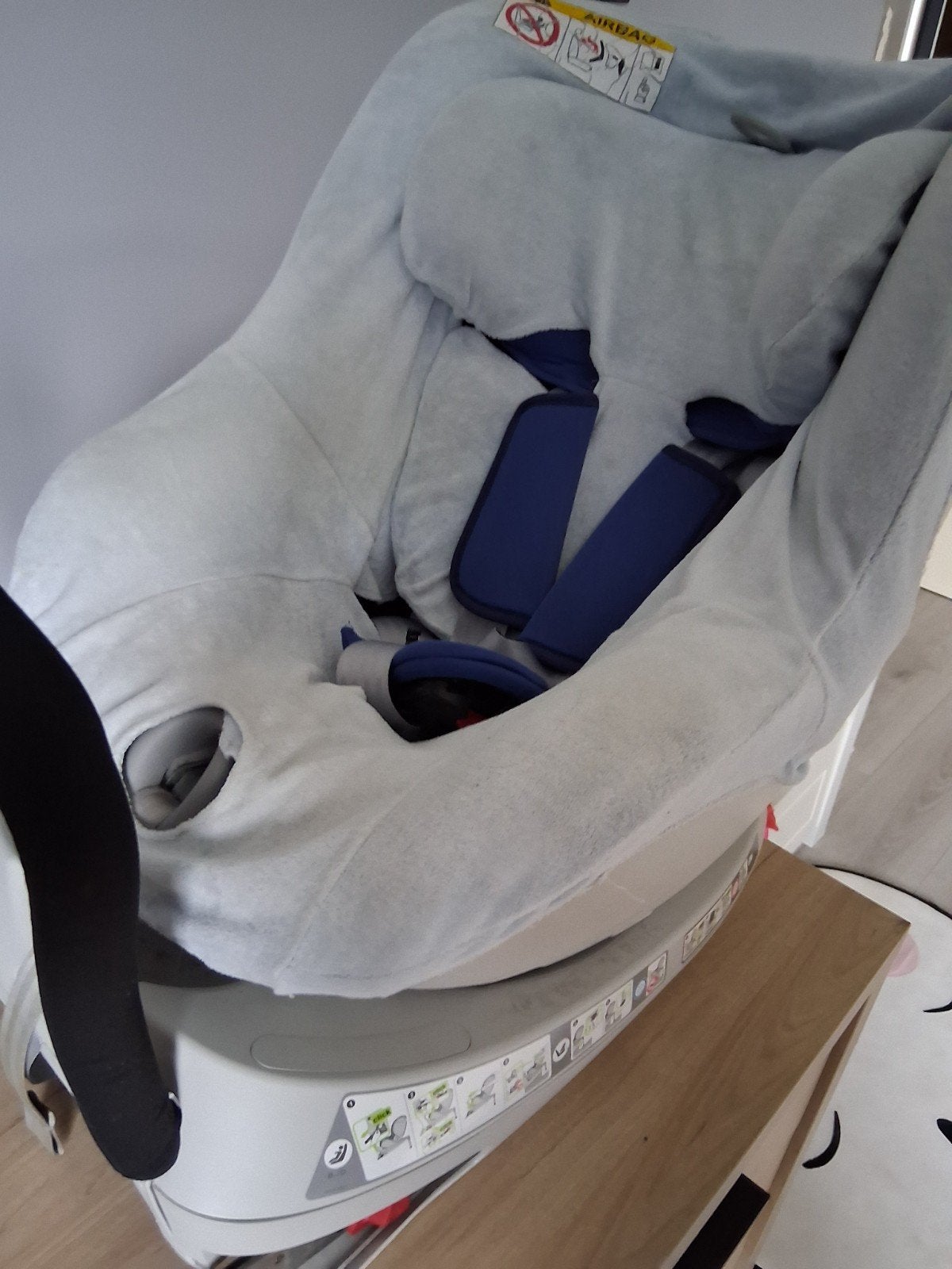 Britax Romer Dualfix vanaf geboort tot 4jaar, Kinderen en Baby's, Ophalen, Romer, Verstelbare rugleuning, 0 t/m 18 kg