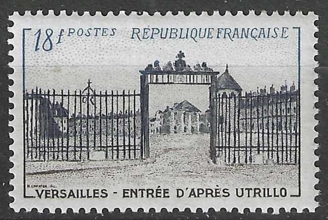 France 1954 - Yvert 988 - Château de Versailles (PF), Envoi, Non oblitéré