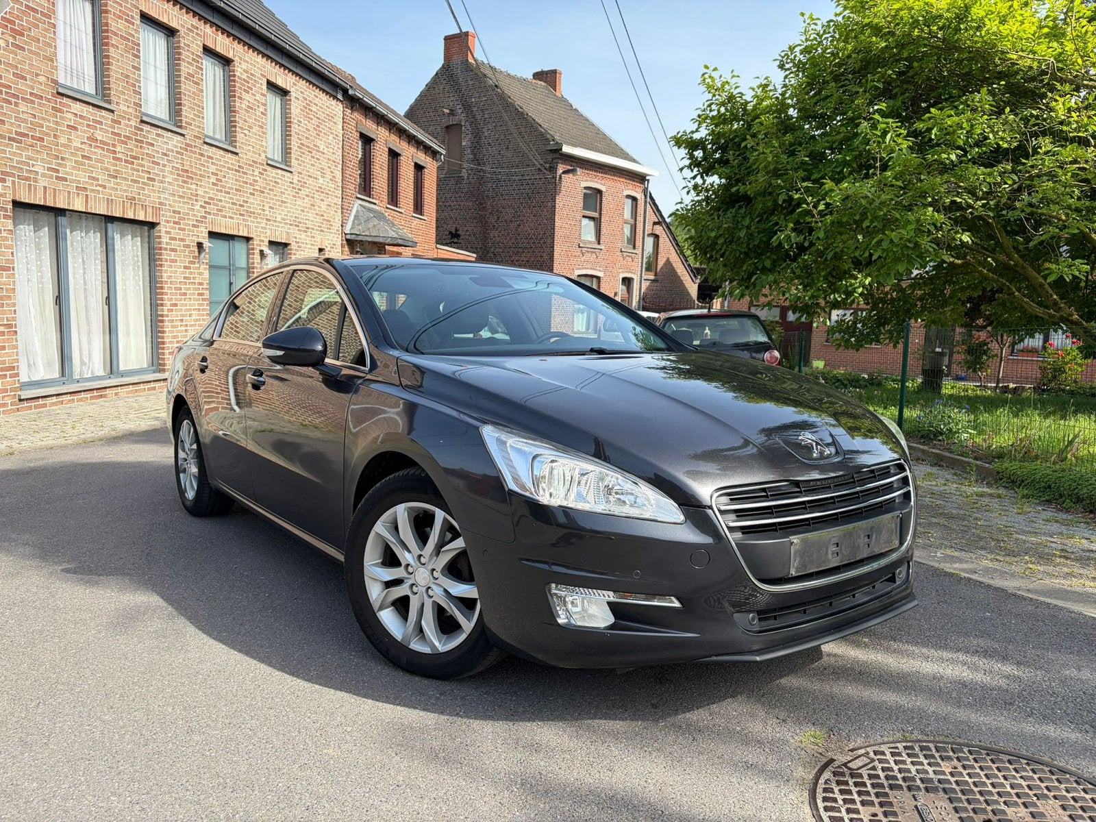 Peugeot 508 20hdi bouwjaar 2013 euro 5 volledige opties, Euro 5, Zwart, 4 cilinders, Zwart