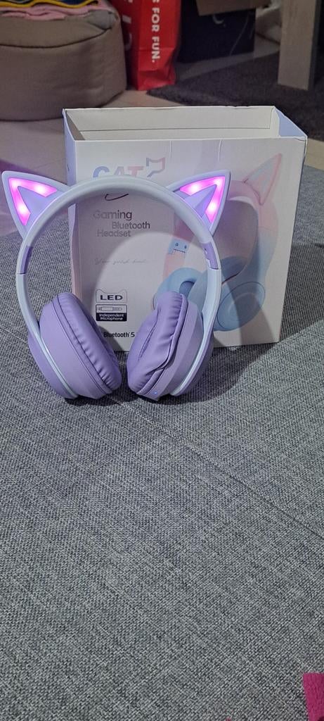 Cat gaming Bluetooth Headset., Enlèvement ou Envoi, Bluetooth