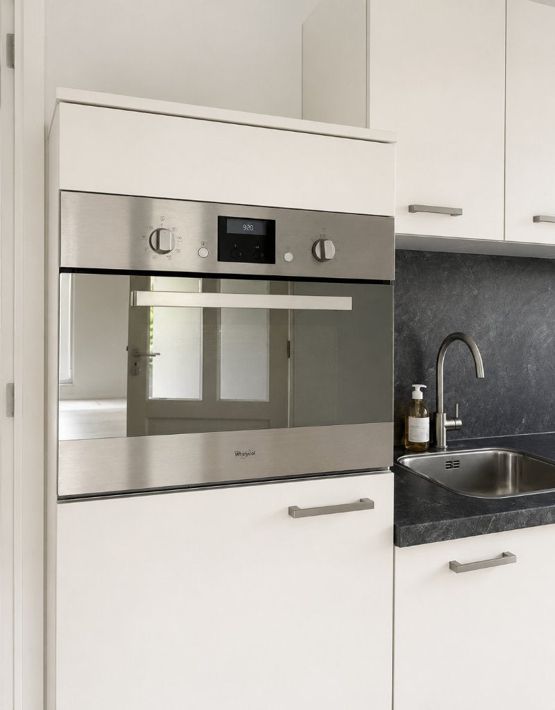 ✨RECHTE KEUKEN 344CM +APPARATUUR  ✨, Wit, Enkelwandige keuken, Ophalen of Verzenden, Zo goed als nieuw