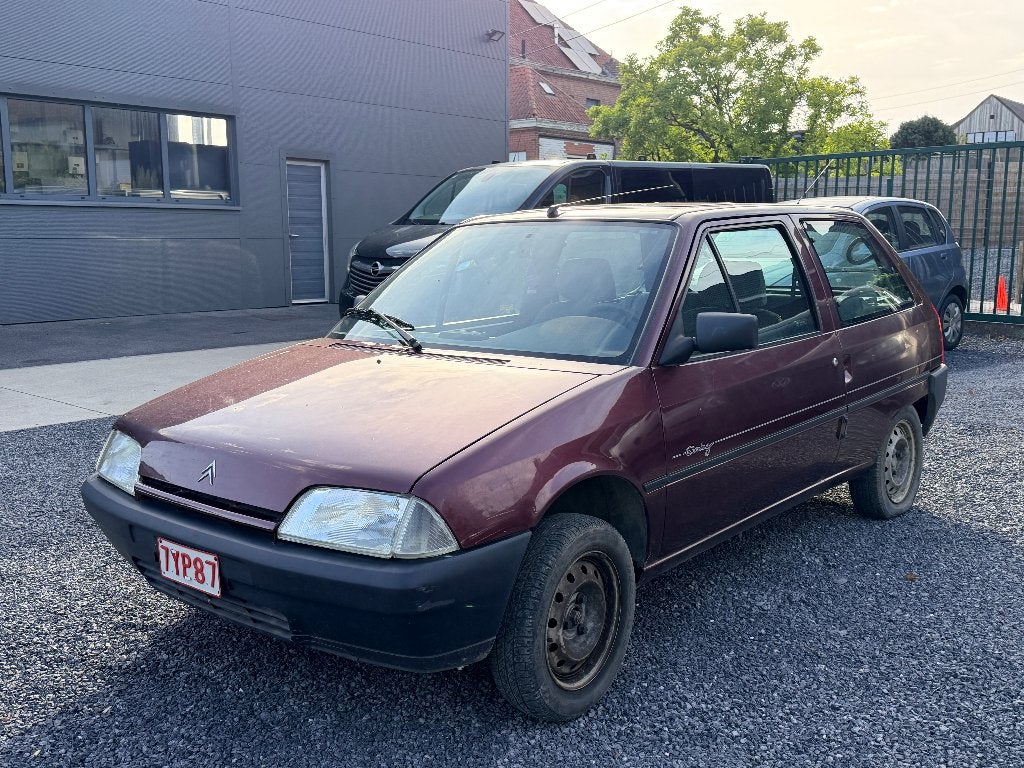 Citroën Ax 1.0i 102dkm 3 deurs Voor opmaak of onderdelen., Auto's, Voorwielaandrijving, Stof, 4 cilinders, Bruin
