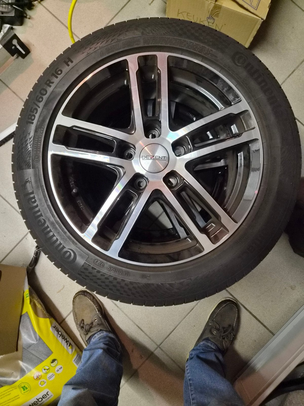 VELGEN + NIEUWE BANDEN 205/55R16 88H, Auto-onderdelen, Banden en Velgen, Ophalen, Band(en)