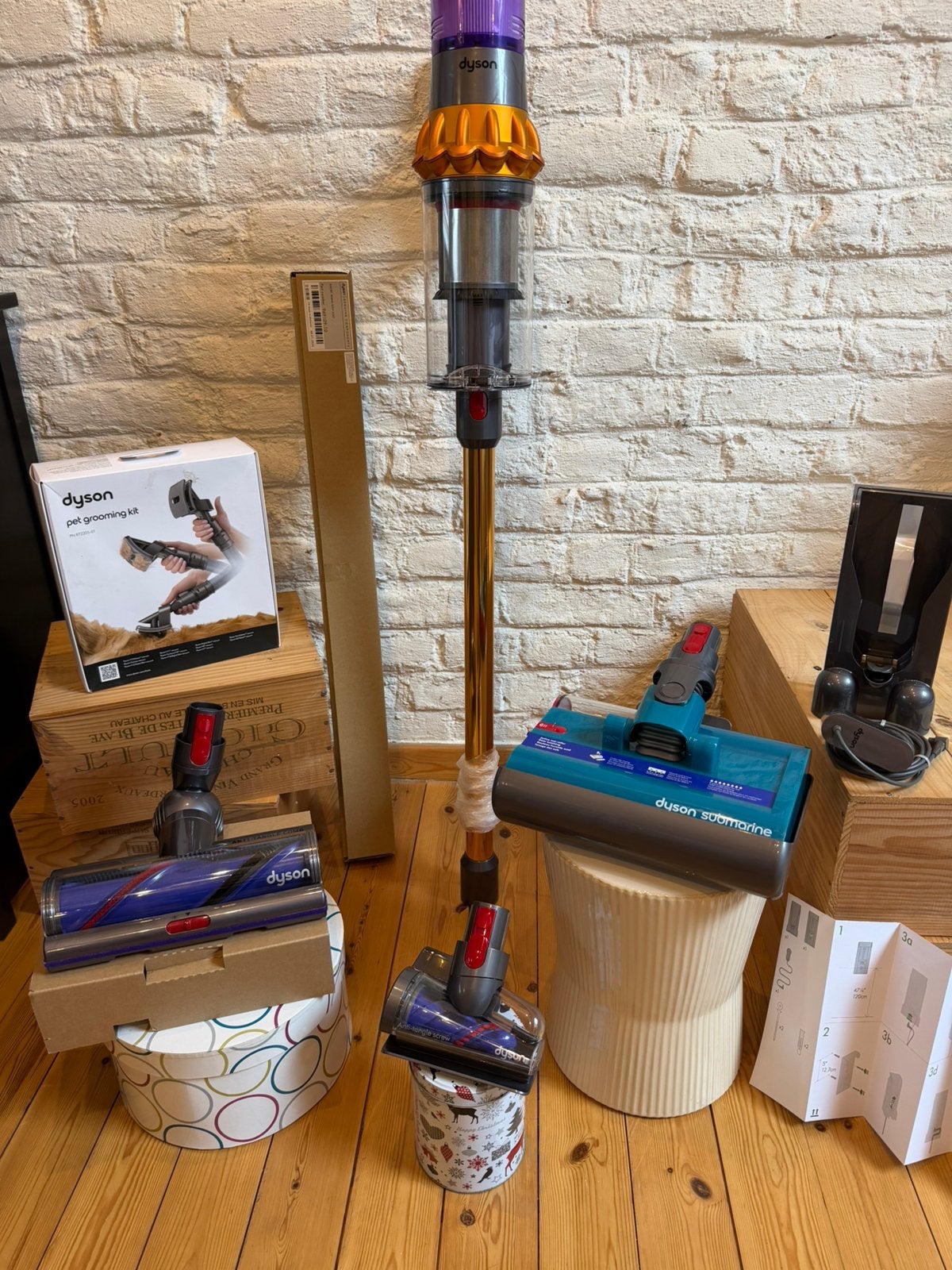 Dyson V15 Submarine celui qui aspire et lave comme nouveau, Electroménager, Fonction serpillière, Enlèvement ou Envoi, Réservoir