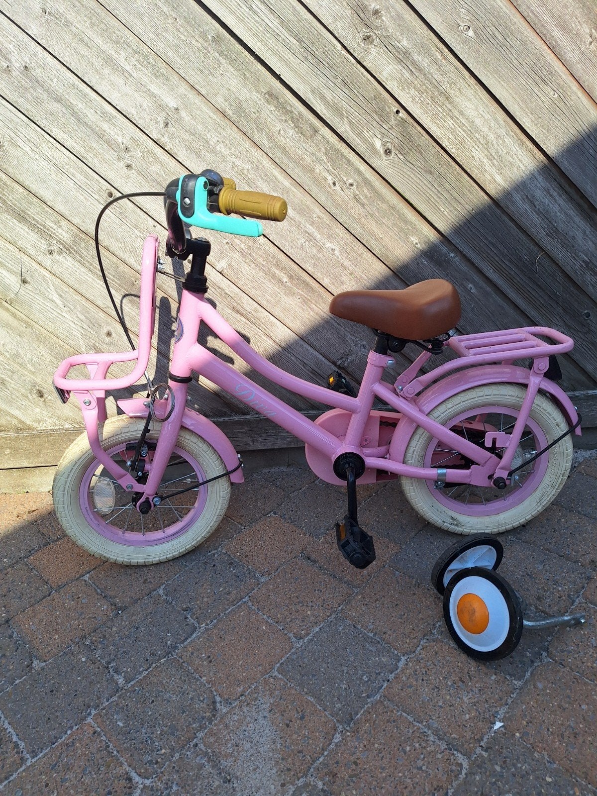 Diva meisjesfiets 12 inch, Fietsen en Brommers, Ophalen of Verzenden, Minder dan 16 inch, Spirit diva, Zijwieltjes
