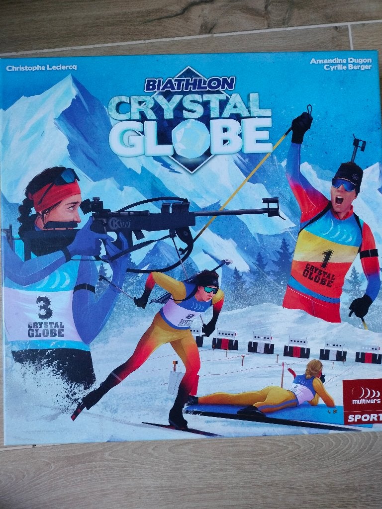 Biathlon Crystal Globe (jeu de société), Vijf spelers of meer, Ophalen of Verzenden, Gebruikt, Autre