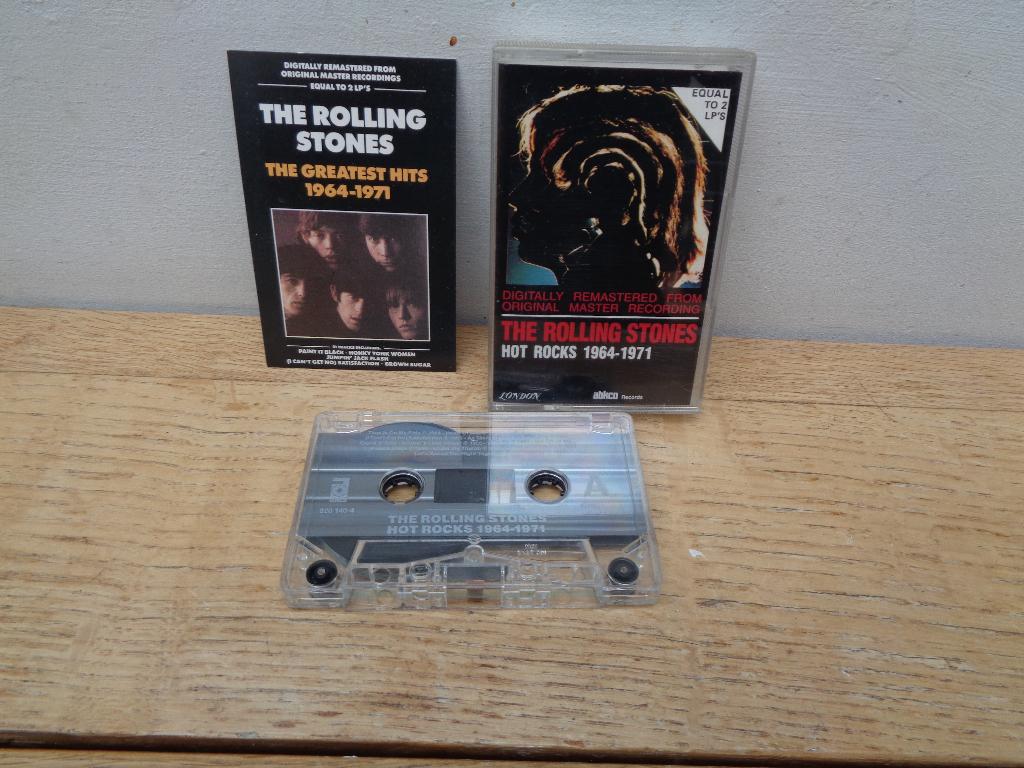 Rolling Stones cassette "Hot Rocks 1964-1971" [UK-1989], Cd's en Dvd's, Cassettebandjes, Gebruikt, Verzenden, 1 bandje, Origineel