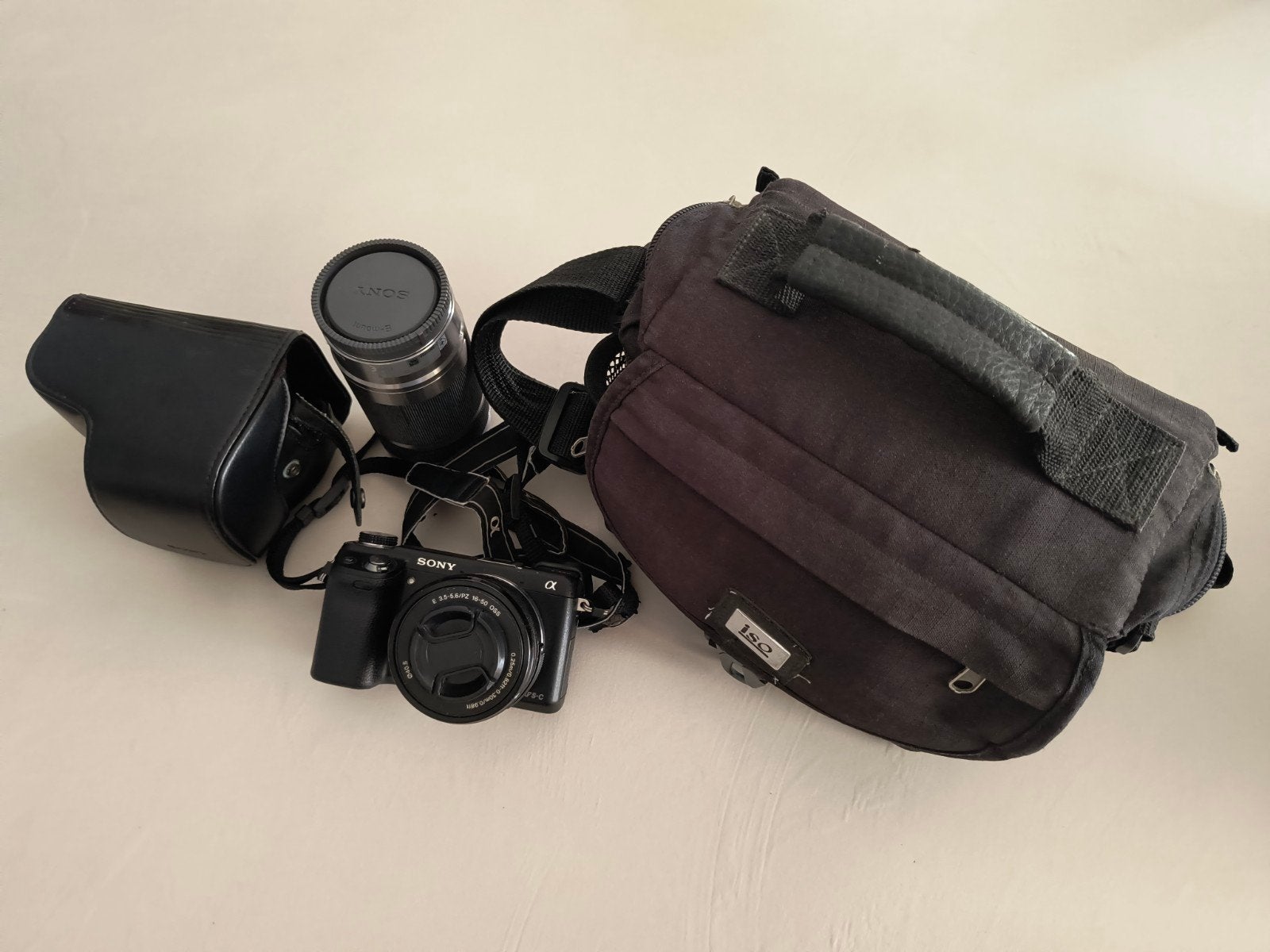 Sony Nex 6 + Tele, Ophalen, Gebruikt, Met hoes of tas