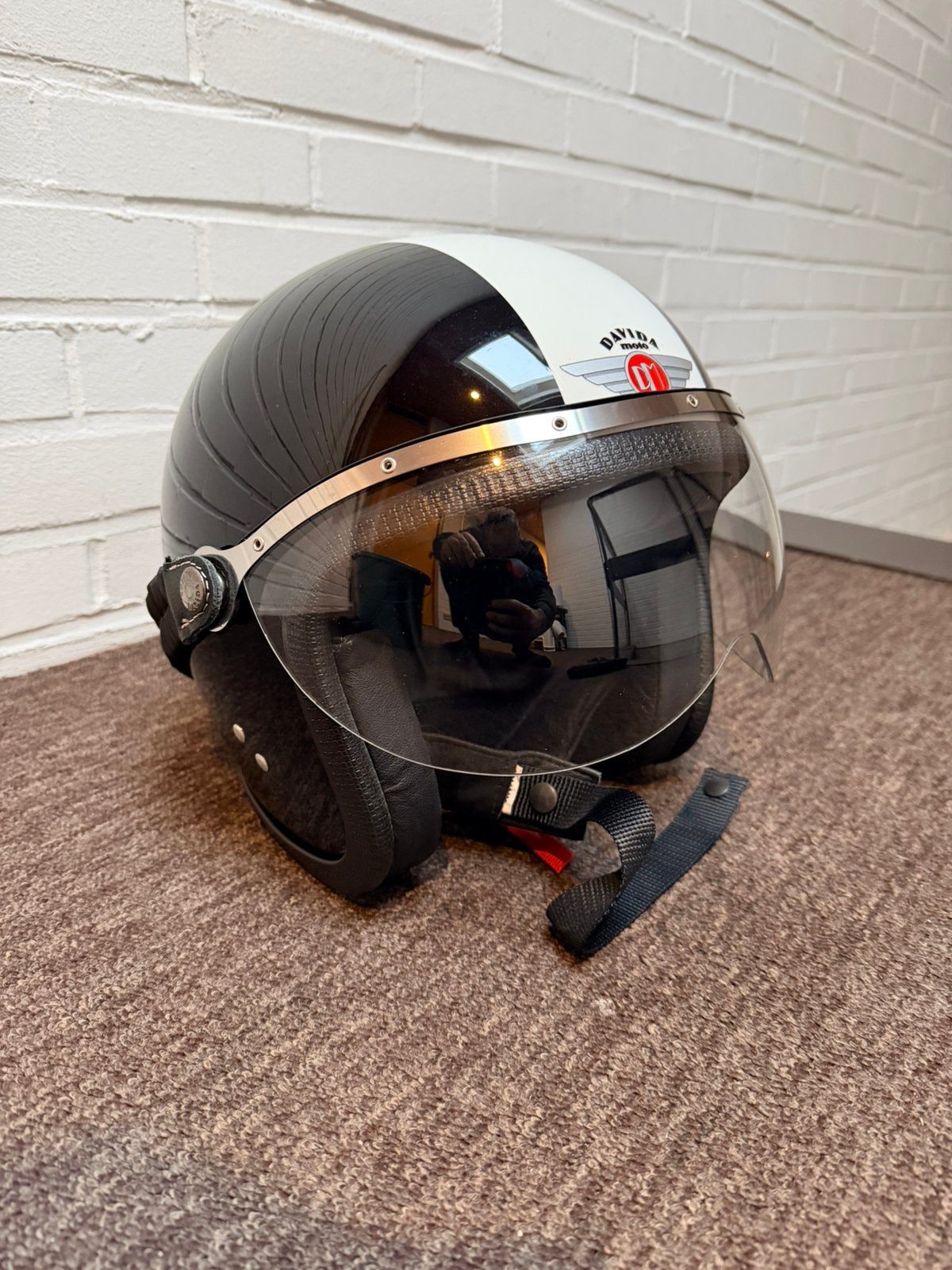 Davida JPV1 Visor - NIEUW, Motoren, Ophalen of Verzenden, Nieuw met kaartje, Jethelm, Overige merken