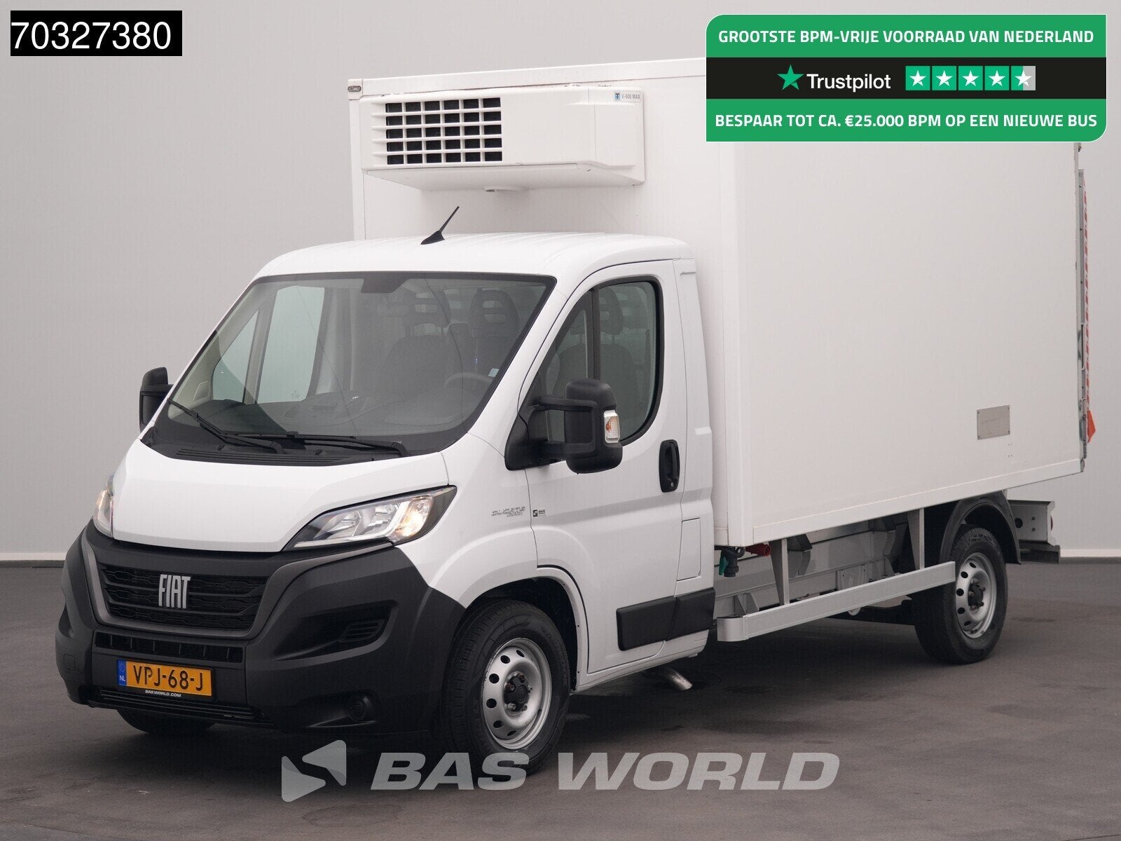 Fiat Ducato 140pk Laadklep Zijdeur Koelwagen Vriezer Airco D, Achat, Euro 6, 3 places, Boîte manuelle