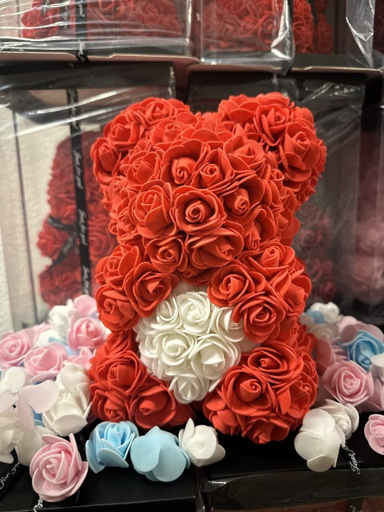 Rozen beren Valentijn geschenk - verjaardag - Liefde NIEUW, Verzamelen, Ophalen of Verzenden, Nieuw, Overige typen, Cherished Teddies