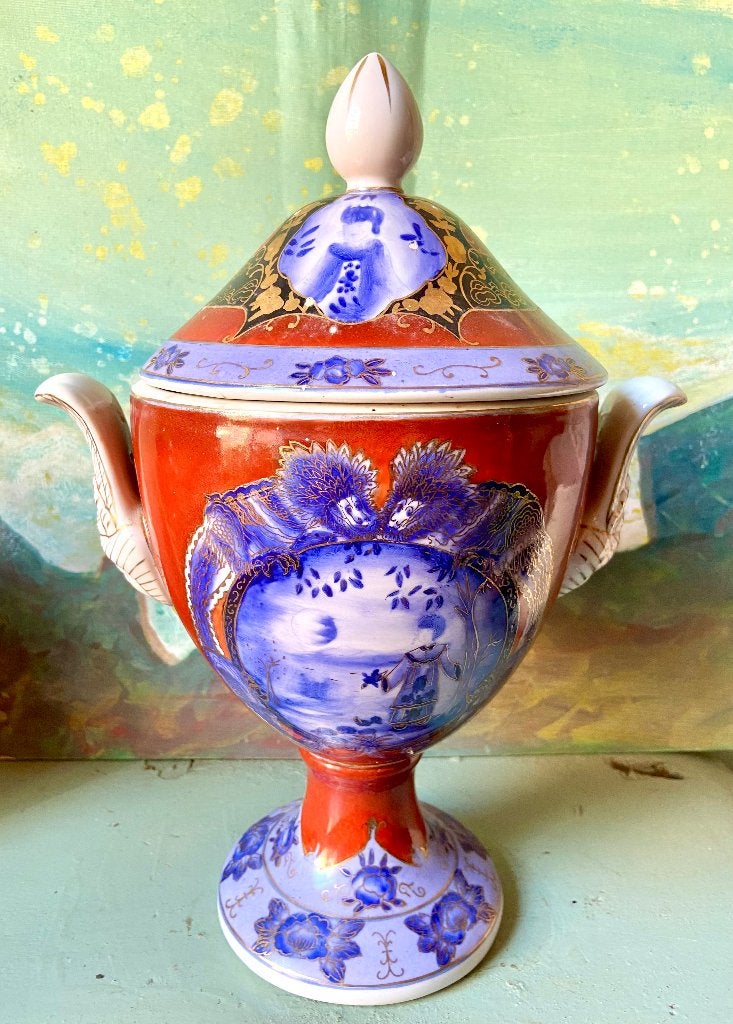 Vaas Imari Porselein, Ophalen