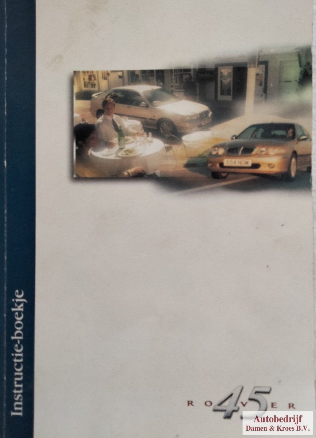 Instructieboekje Rover 45, Ophalen of Verzenden