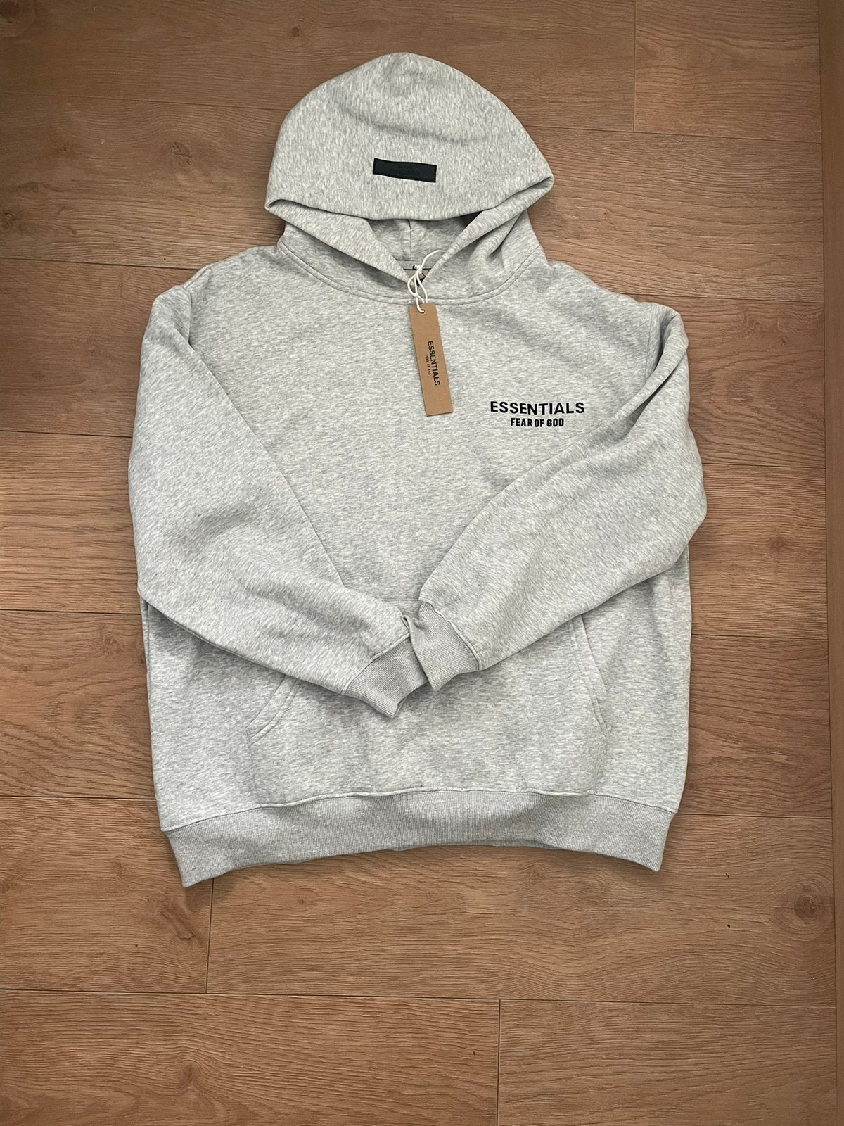 ESSENTIALS HOODIE, Verzenden, Zo goed als nieuw, Maat 48/50 (M), Grijs