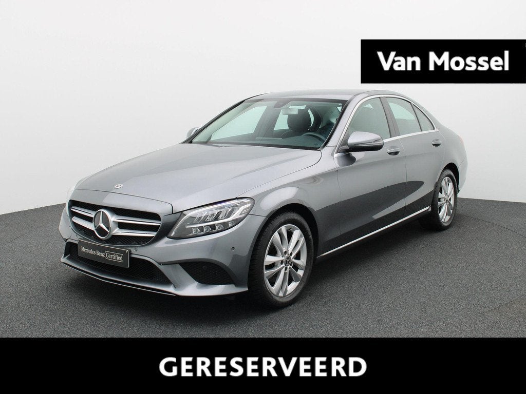 Mercedes-Benz C 200 d Sedan + CAMERA + LED + SENSOREN + 1Y U, Auto's, Automaat, 4 deurs, 4 cilinders, https://public.car-pass.be/vhr/779d86df-fb99-4cfa-a248-4feb0d26cb4a