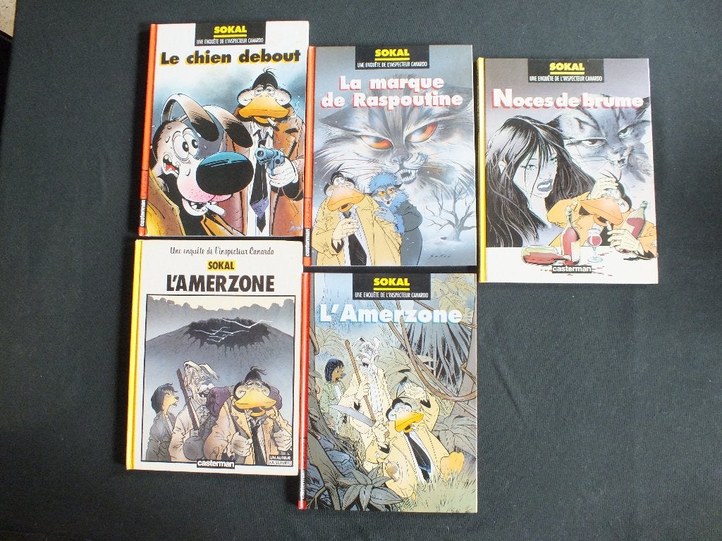 CANARDO (6 ALBUMS / 2 EO).               EDITIONS CASTERMAN, Enlèvement ou Envoi, Série complète ou Série, Comme neuf, SOKAL