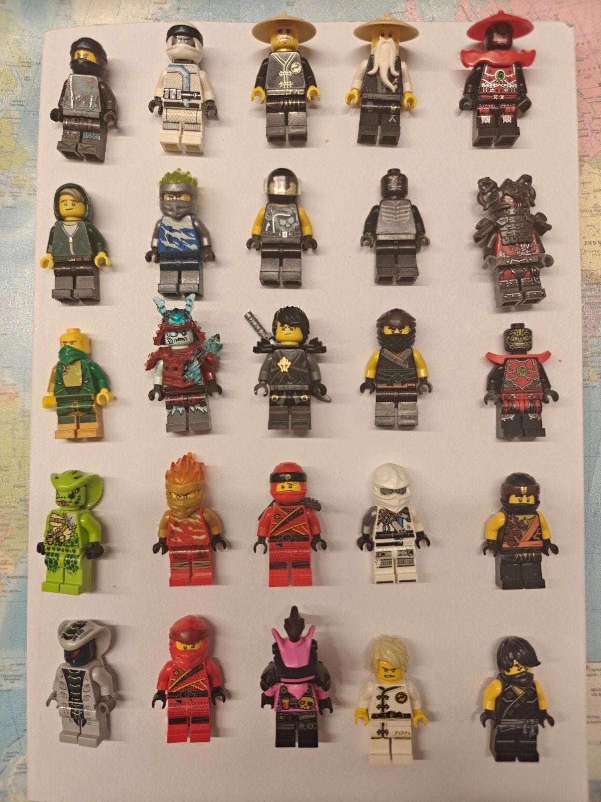 Lot de 25 figurines LEGO Ninjago, Enlèvement ou Envoi, Lego, Comme neuf, Minifigurine