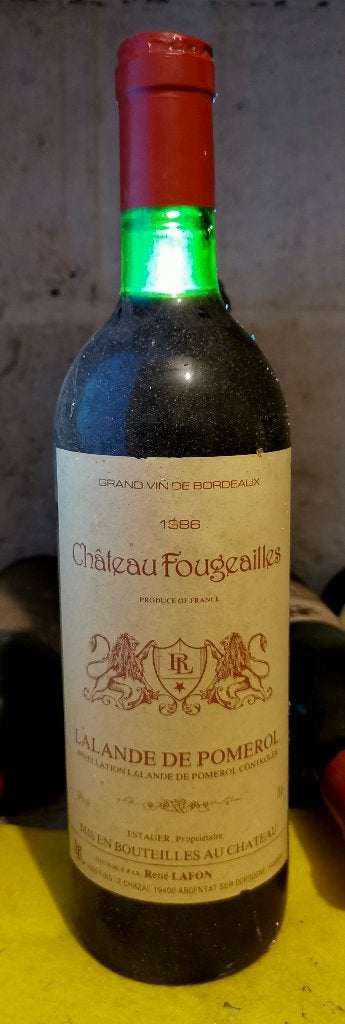 Set van 5 Bordeaux 1986-1988 — Lalande Pomerol en Haut-Médoc, Ophalen, Frankrijk, Rode wijn, Vol